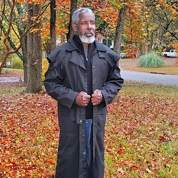 Sydney Oilskin Jackets & Coats Sydney Oilskin Drover Black Coat